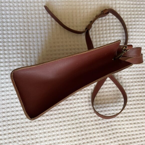 Madewell "Small Trick" drawstring leather crossbody purse - Picture 7 of 7